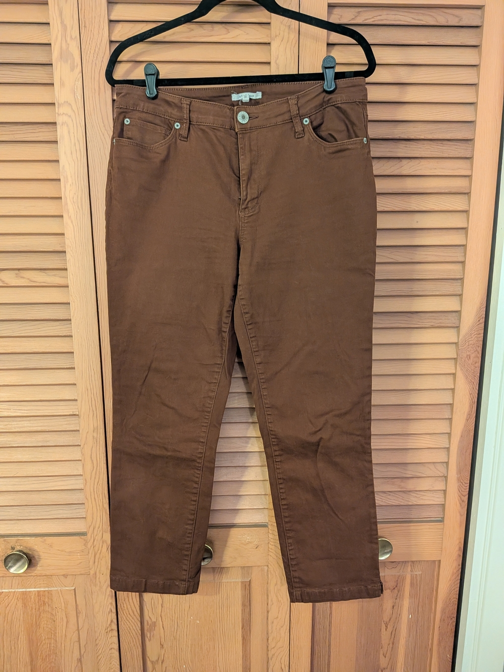 STS Blue Brown Ankle Skinny Jeans